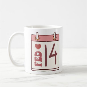 Mug Calendrier de la Saint-Valentin