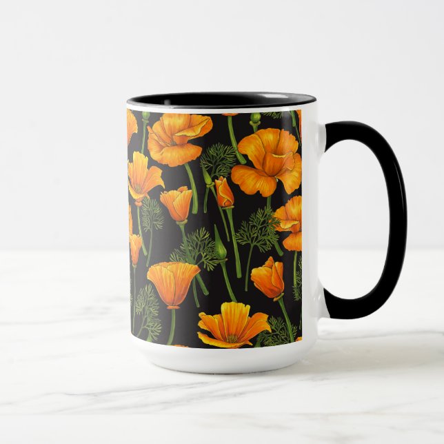 Mug California poppy (Droite)