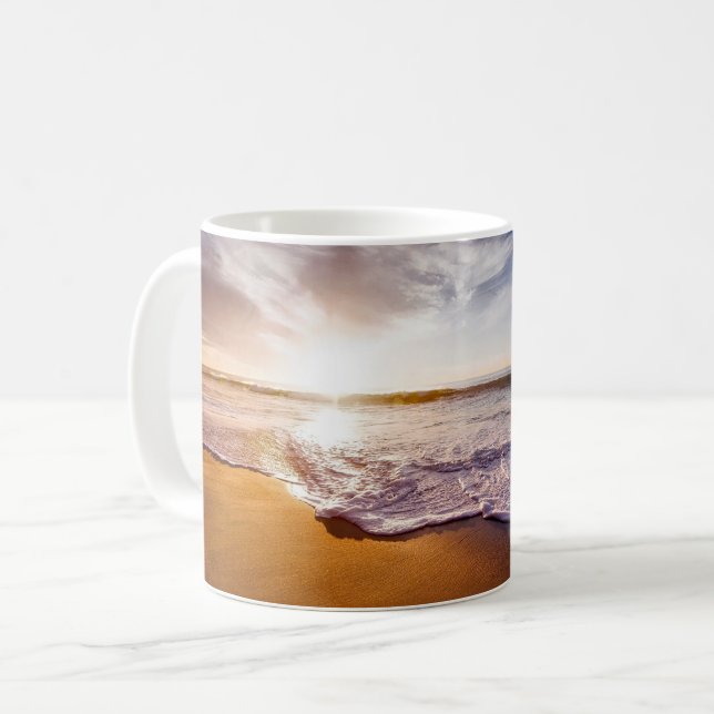 Mug California Sunset Beach (Devant gauche)