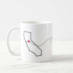 Mug Californie au Montana - Coeur2Coeur Coffee Mug"