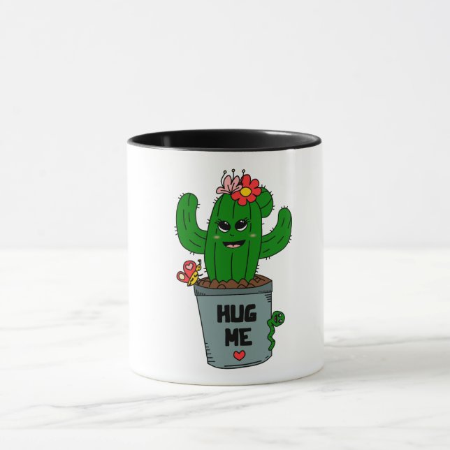 Mug Câlin de cactus (Centre)