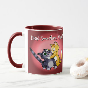Mug CÂLINS DE TÊTE POUR CHATS DE LA SAINT-VALENTIN par