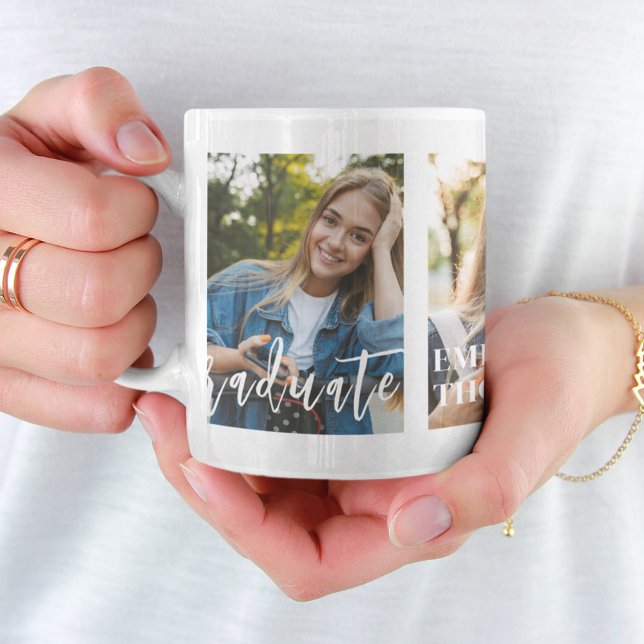 Mug Calligraphie minimaliste de la photo (Créateur téléchargé)
