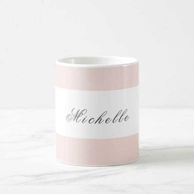 Mug Calligraphie professionnelle minimaliste tendance (Centre)