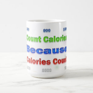 Mug Calories du nombre de pertes de régime et de poids