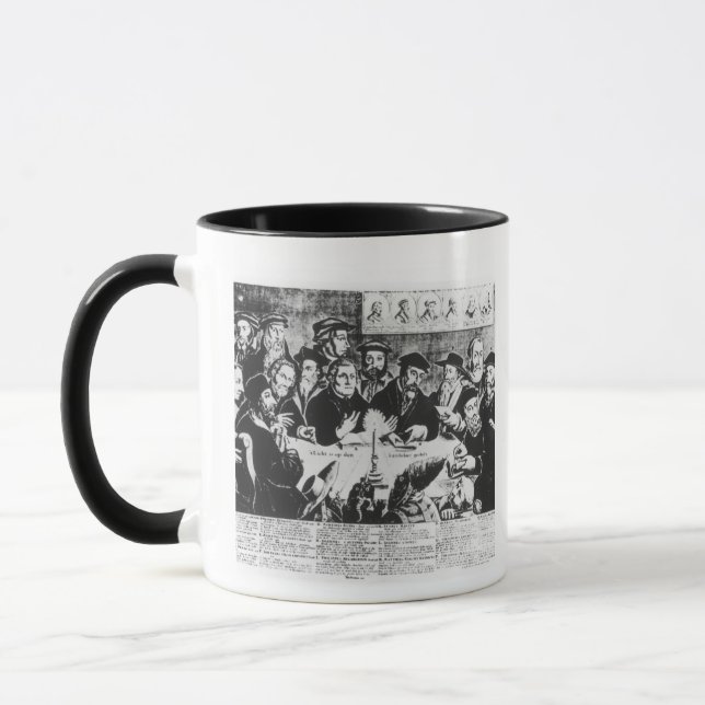 Mug Calvin et Luther (gravure) (Gauche)