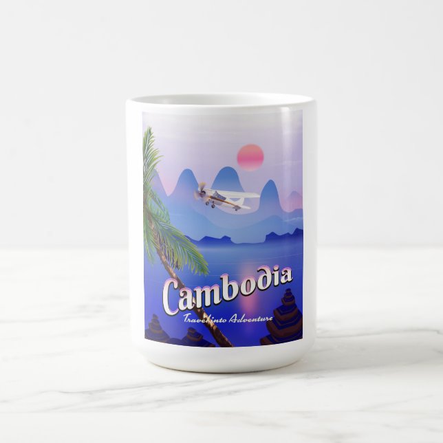 Mug Cambodge : Voyager dans l'aventure (Centre)
