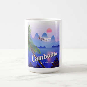 Mug Cambodge : Voyager dans l'aventure