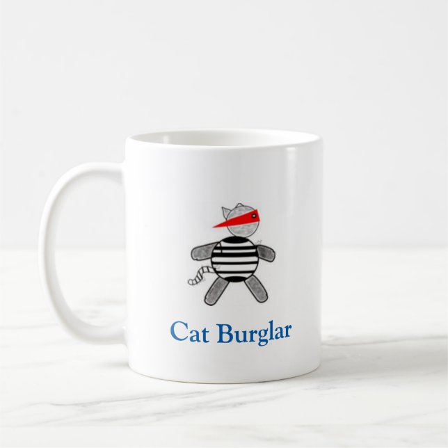 Mug Cambriolage de chat (Gauche)