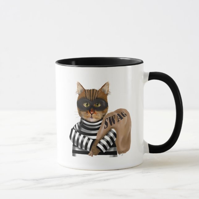 Mug Cambriolage de chat (Droite)