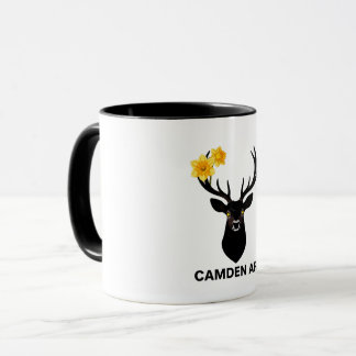 Mug Camden AR Festival des jonquilles - Art de cerf no