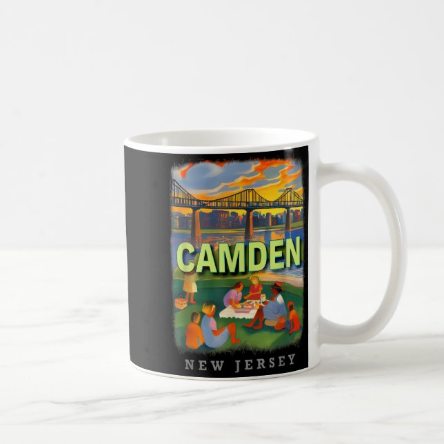 Mug Camden New Jersey Nj Waterfront Delight Sd018  (Droite)