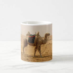 Mug Camel in the desert