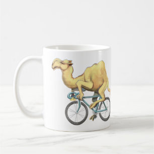 Mug Camel Riding a Bicycle