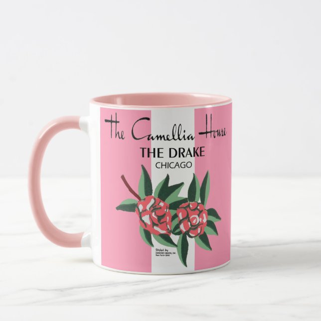 Mug Camellia House, Drake Hotel, Chicago; 1940-1977 (Gauche)