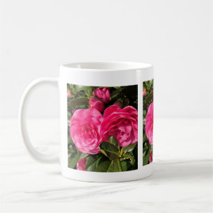 Mug Camellia rose foncé