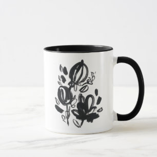 Mug Cameo Bloom - Noir et Blanc
