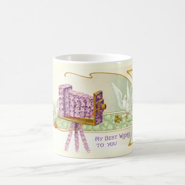 Mug Caméra et colombes (Centre)