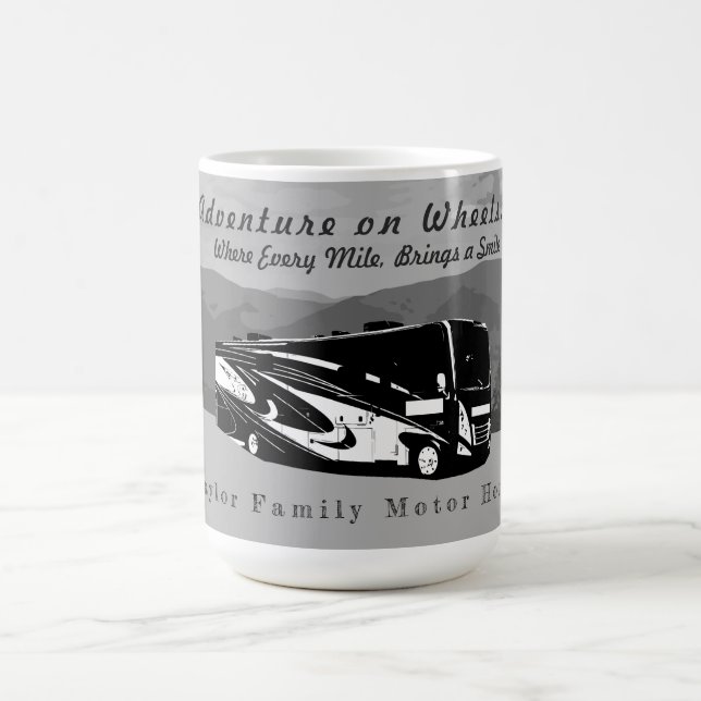 Mug Caméra RV Motorhome (Centre)