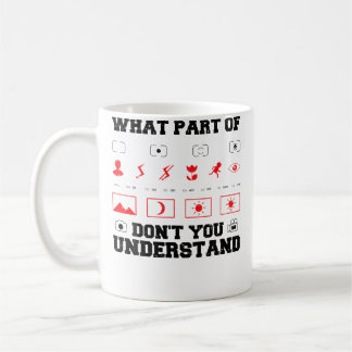 Mug Camera What Part Of Don'T You Unders... Photograph