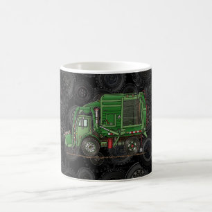 Mug Camion de déchets mignon de camion à ordures