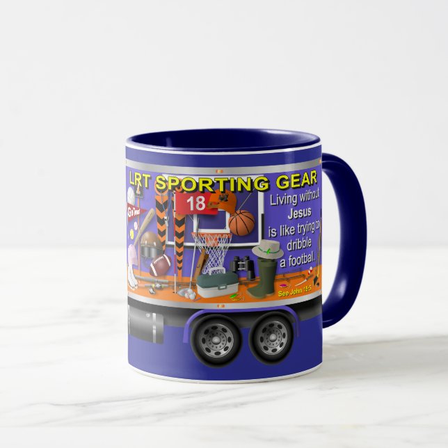 Mug Camion de sport (Devant droit)