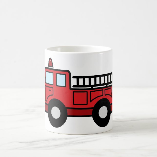 Mug Camion de véhicule de secours de Firetruck de (Centre)