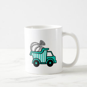 Mug Camion de vidange de porte-anneau
