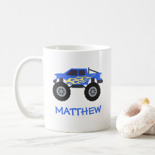 Mug Camion Monster de la flamme bleue