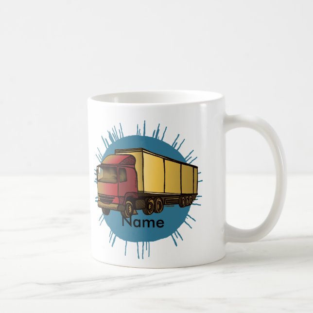 Mug Camion Red Big Rig (Droite)