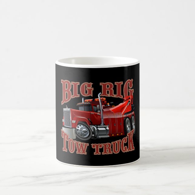 Mug Camion remorque de dessin (Centre)