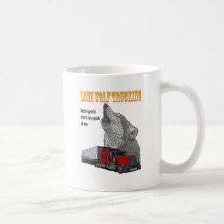 Mug Camionnage de loup solitaire