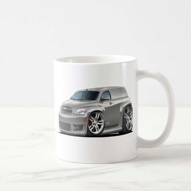 Mug Camionnette argentée de Chevy HHR solides solubles (Droite)