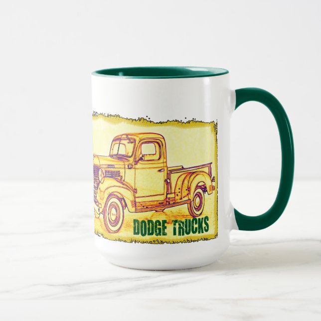 MUG CAMIONS DE DODGE (Droite)