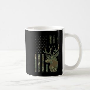 Mug Camo American Flag Chasse de canard cadeau pour El