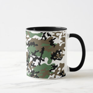 Mug Camo Camo en béton de la Jungle