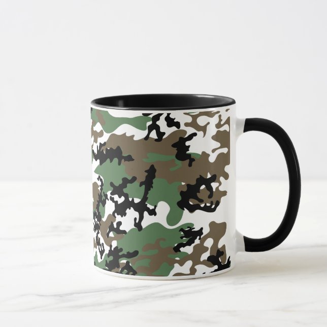 Mug Camo Camo en béton de la Jungle (Droite)