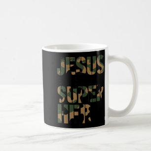 Mug Camo Jésus est mon super-héros tout-petits camoufl