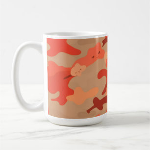 Mug Camo rouge