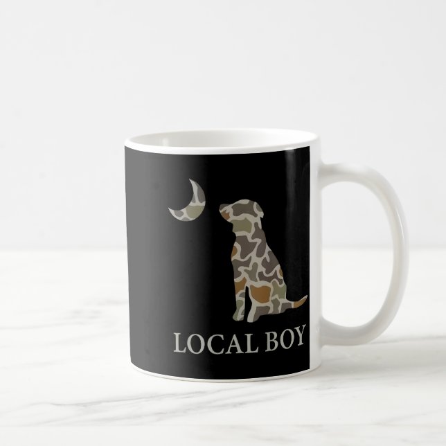 Mug Camo Southern Local Boy Duck Hunting Black Lab Out (Droite)