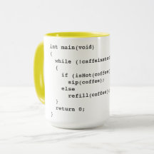 Camouflage de code café pour les développeurs de l
