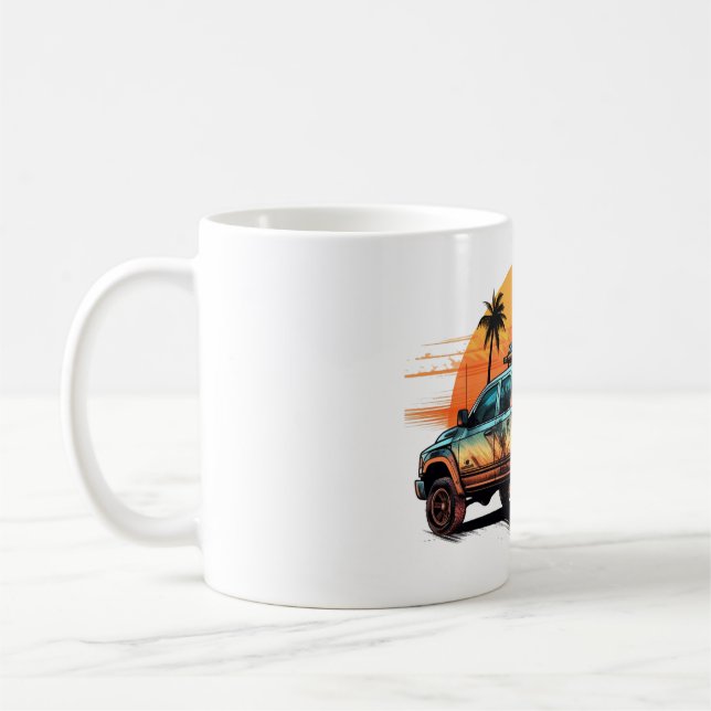 Mug Camouflage de voiture cool (Gauche)