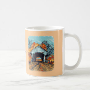 Mug Camouflage du pont couvert d'automne