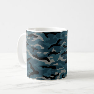 Mug Camouflage en noir de nuit