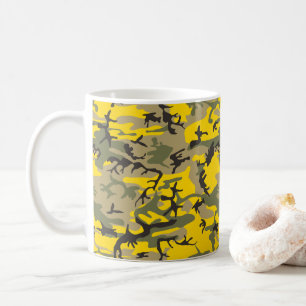 Mug Camouflage jaune et vert, Militaire, Armée