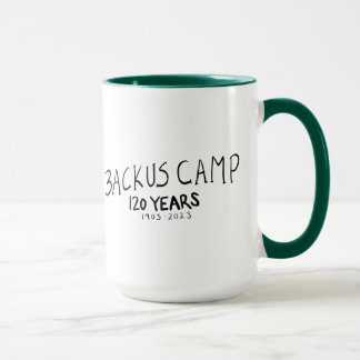 Mug Camp Backus 120 ans de boug