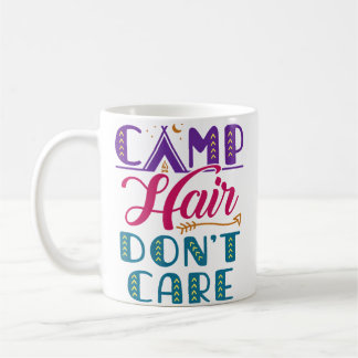 Mug Camp Cheveux N'En Ai Pas Cure Colonie De Vacances 