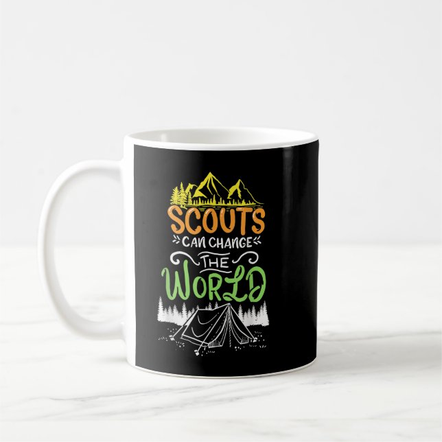Mug Camp de scouts éclaireurs Montagnes (Gauche)