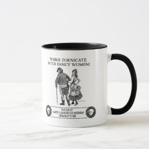 Mug Campagne de Martin Van Buren 1836