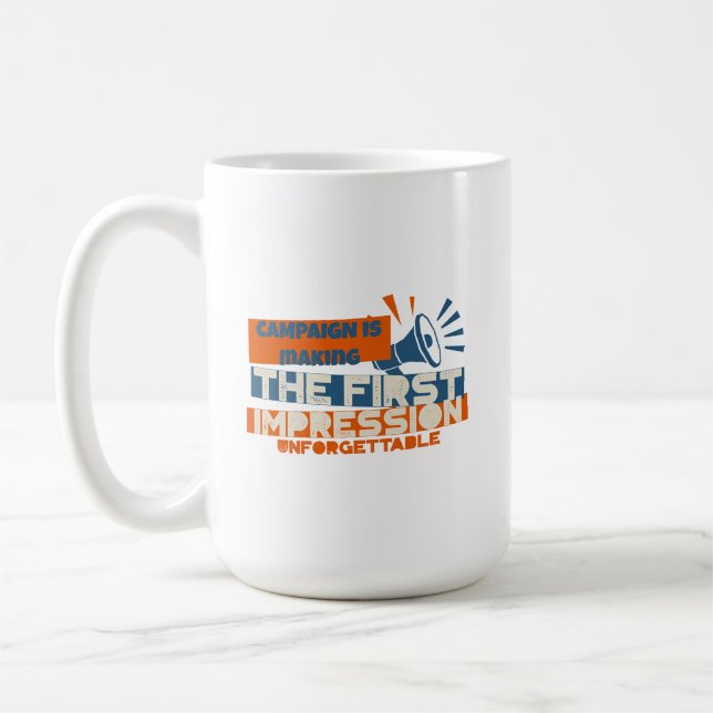 Mug Campagne du responsable marketing (Gauche)